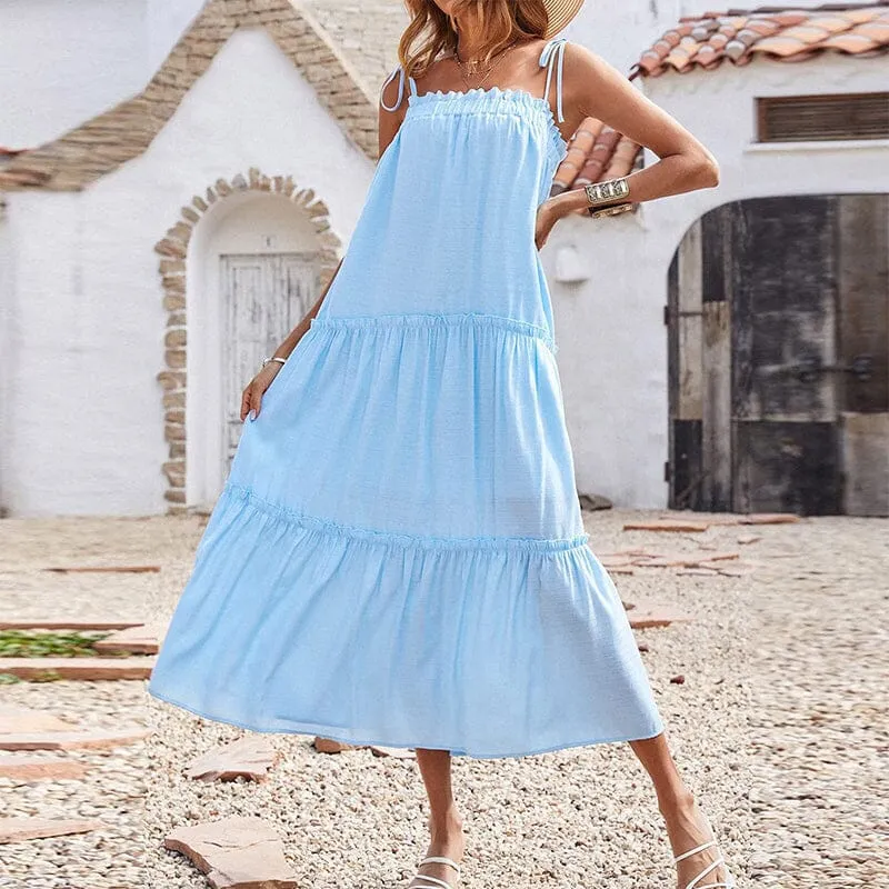 Fashion Sling Loose Dress