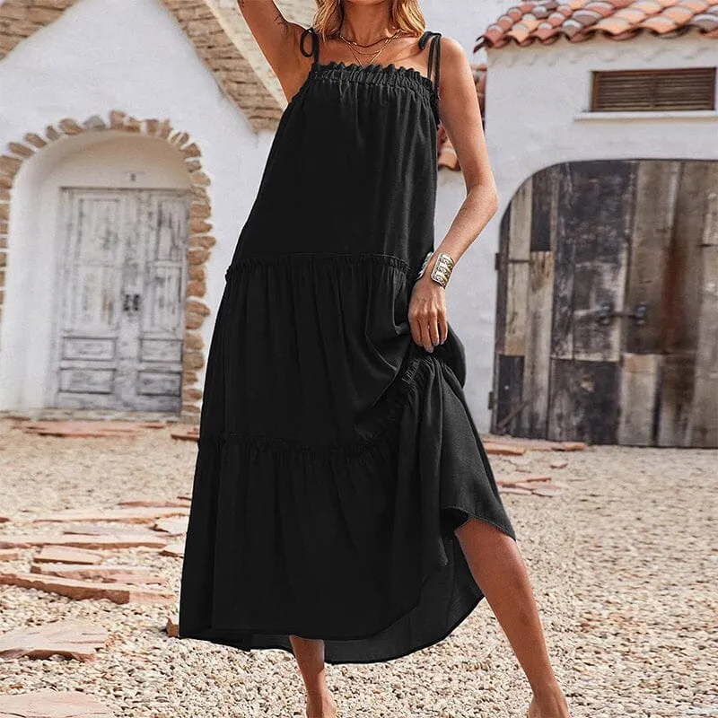 Fashion Sling Loose Dress