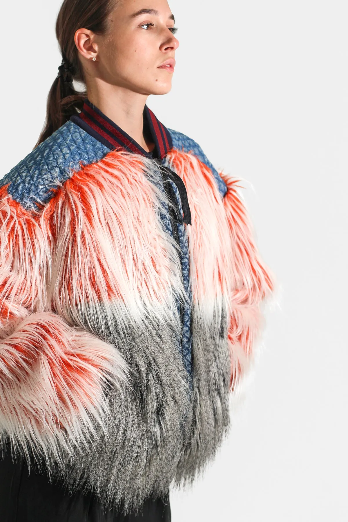 Faux-fur bomber MARABU