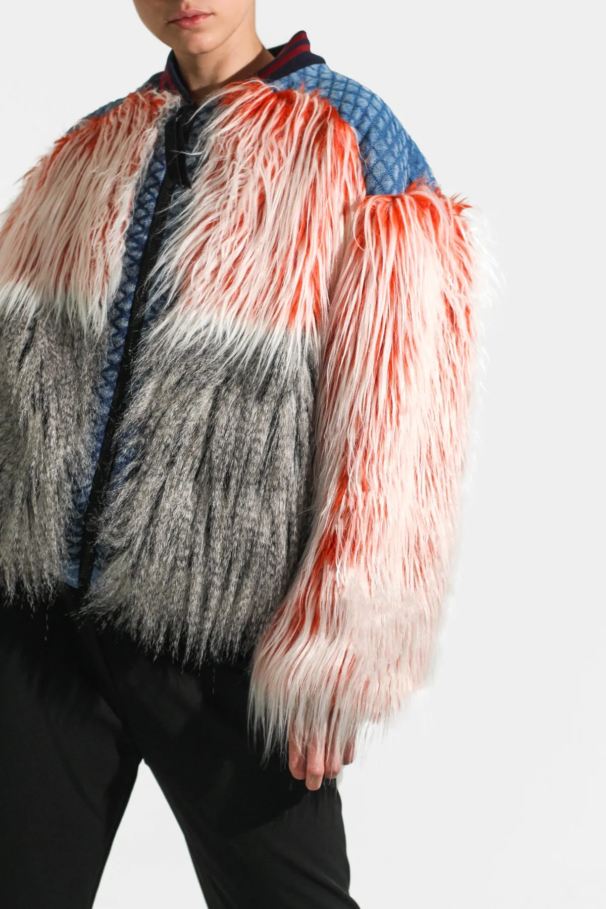 Faux-fur bomber MARABU