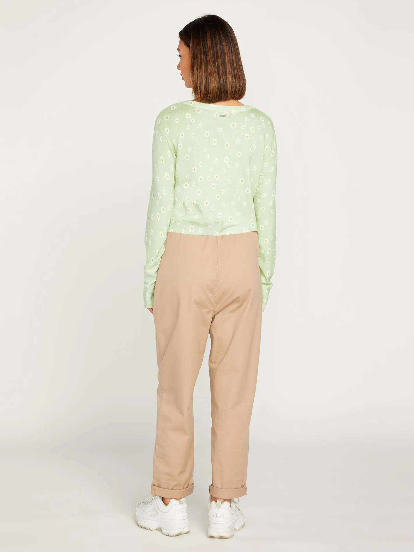 Fleurality Sweater - Sage