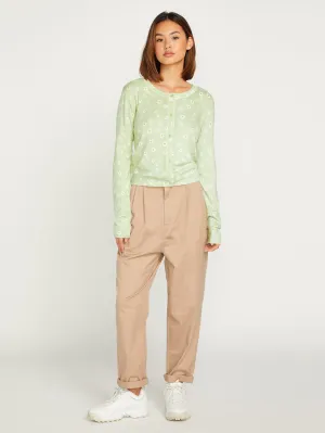 Fleurality Sweater - Sage