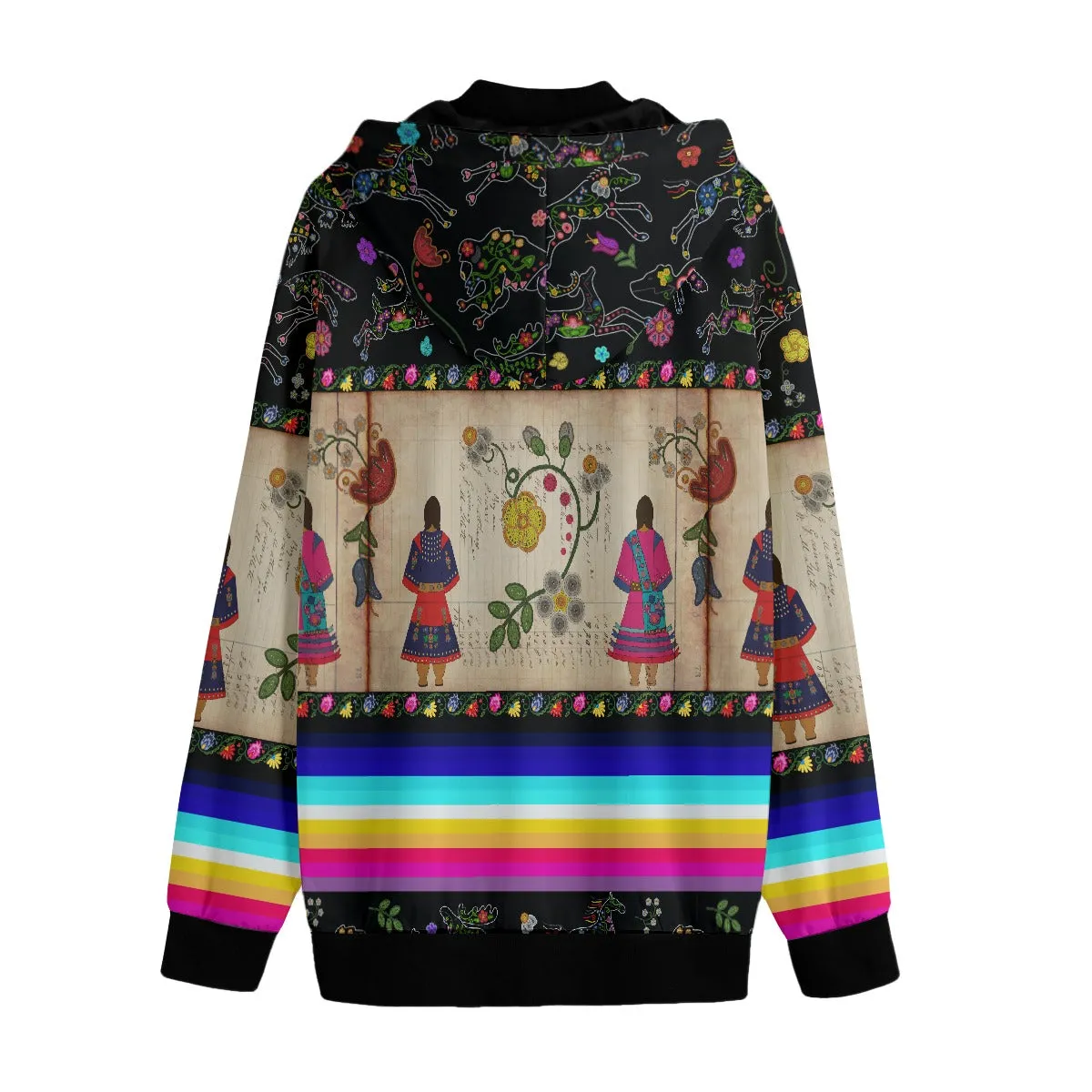 Floral Ledger Sisters Men's Varsity Jacket