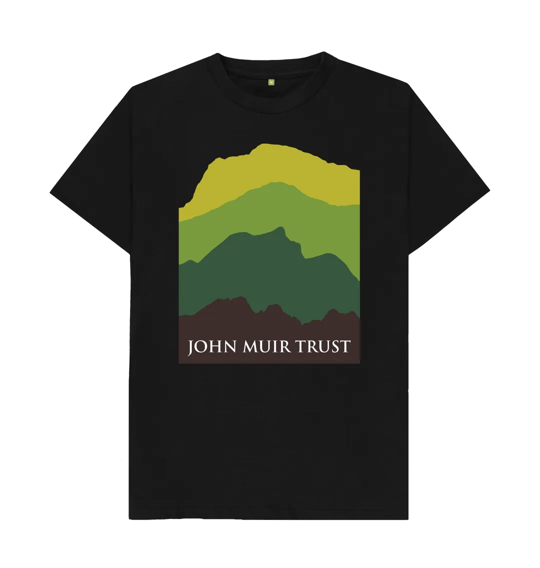 Four Mountains Men's T-shirt - New Green