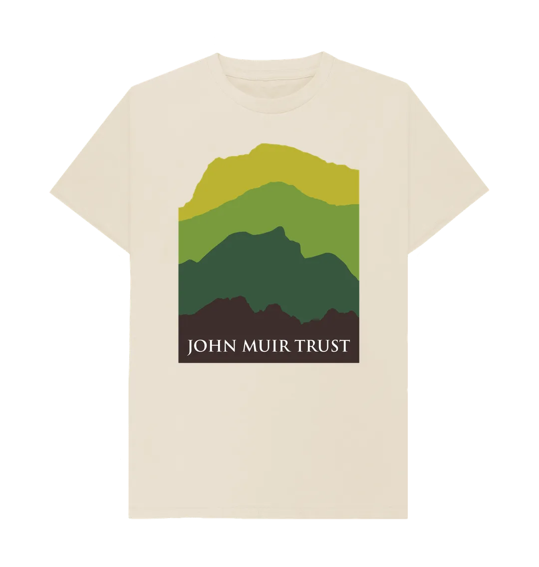 Four Mountains Men's T-shirt - New Green