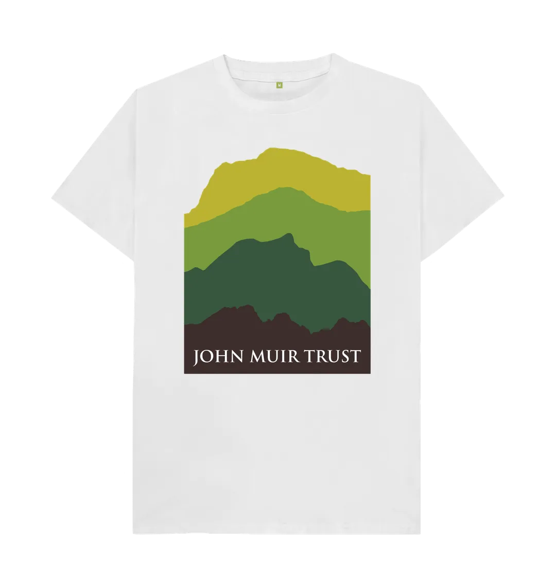 Four Mountains Men's T-shirt - New Green