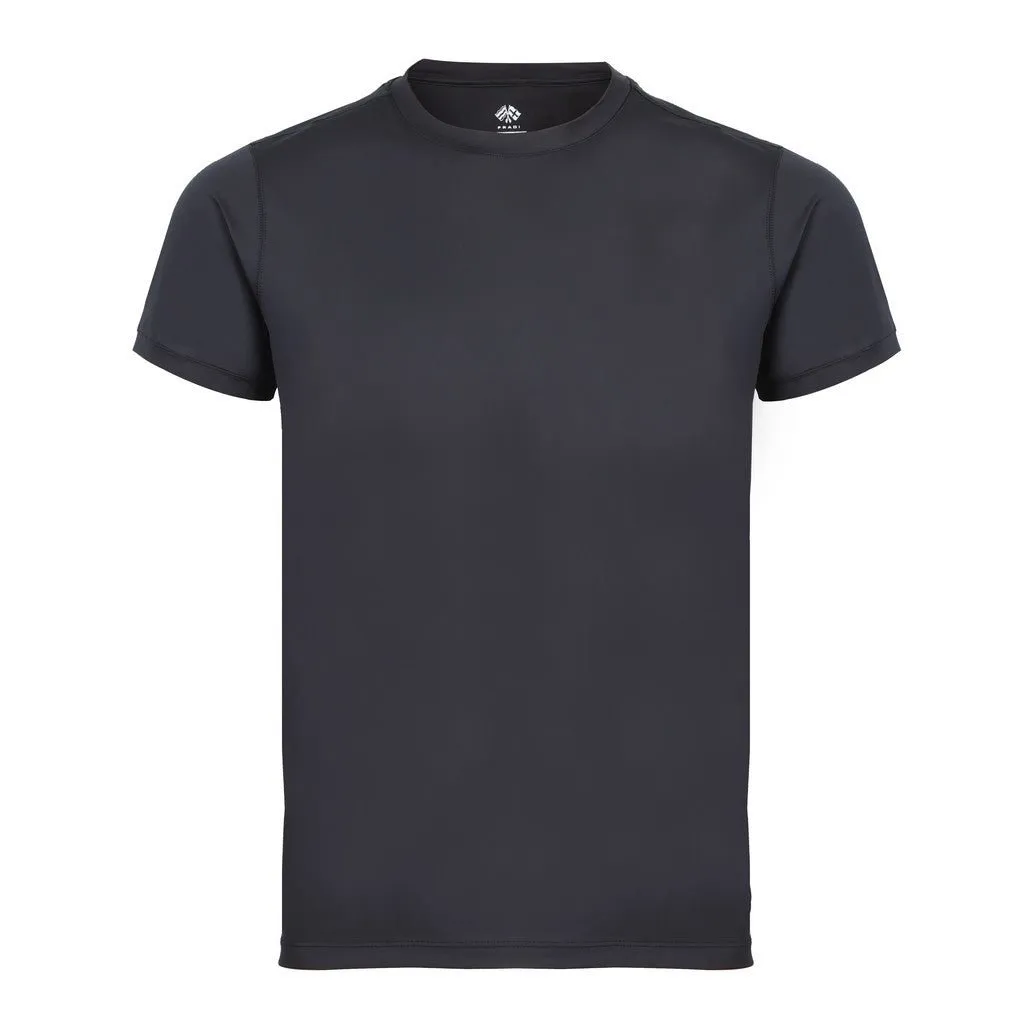 FRADI Techno Jersey Shirt Crew Neck BLACK