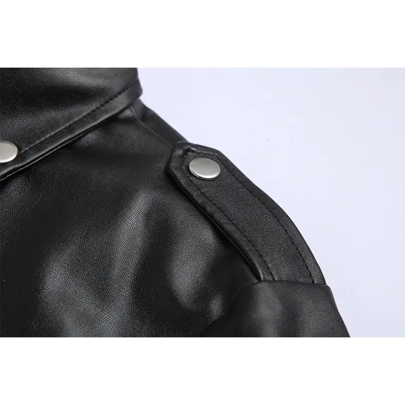 Funki Buys | Jackets | Men's Slim Fit Stylish Faux Leather Jacket