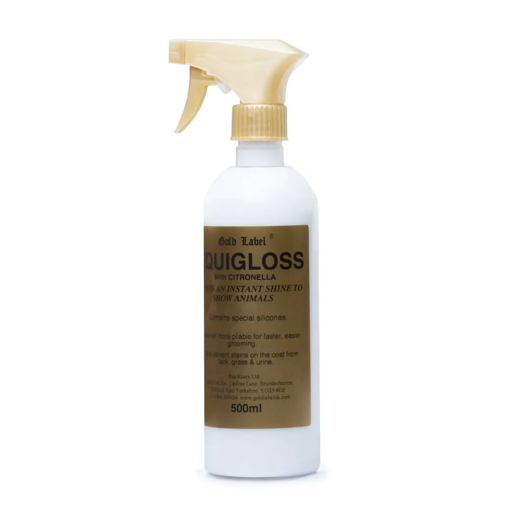 Gold Label Equigloss Spray