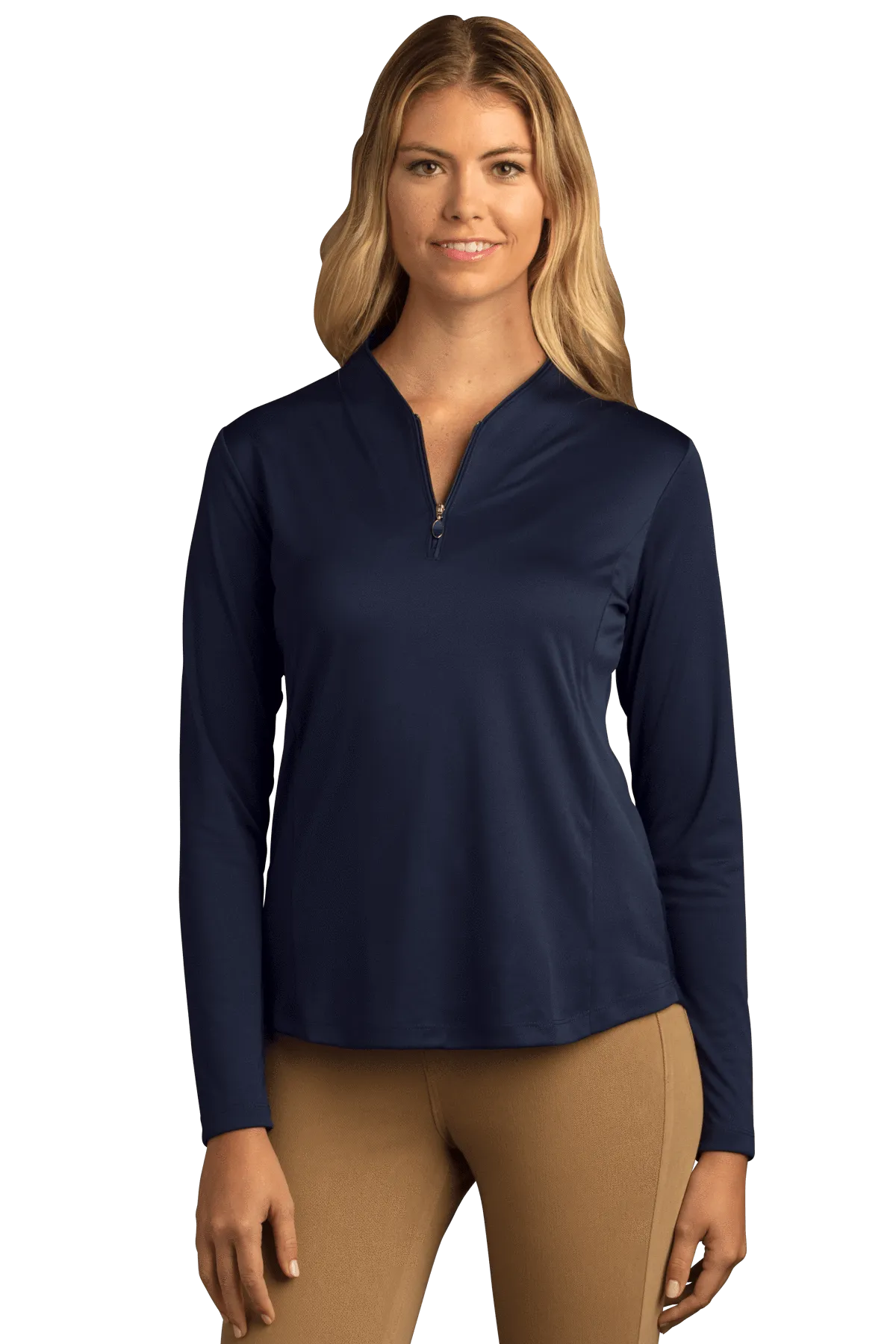 Greg Norman - Women's Play Dry® Tulip Neck ¼-Zip