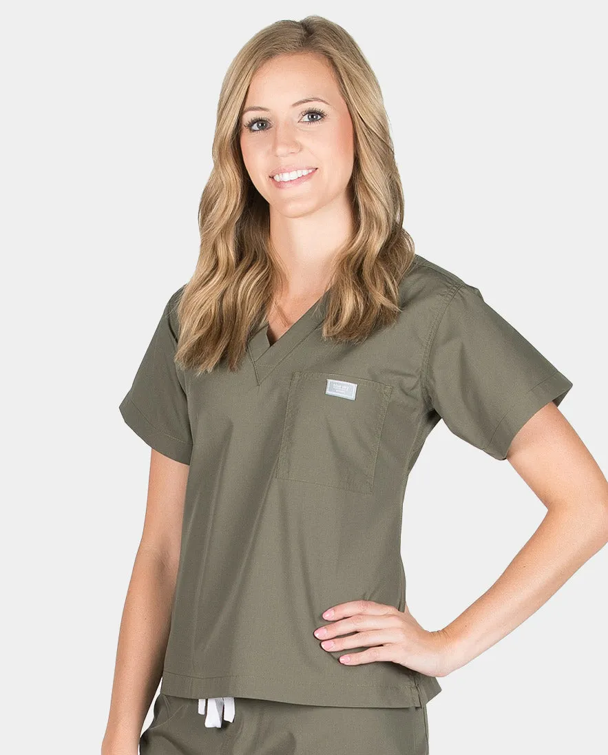 Grey Label Simple Scrub Tops