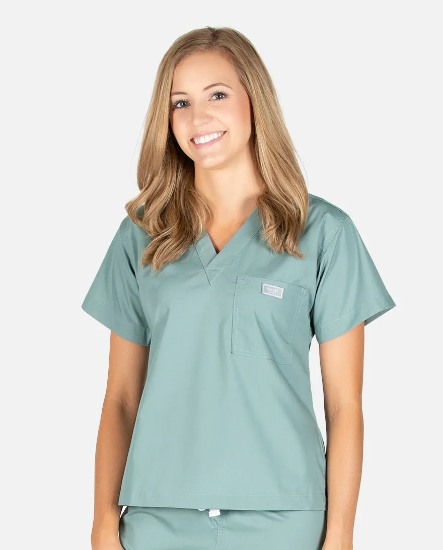 Grey Label Simple Scrub Tops