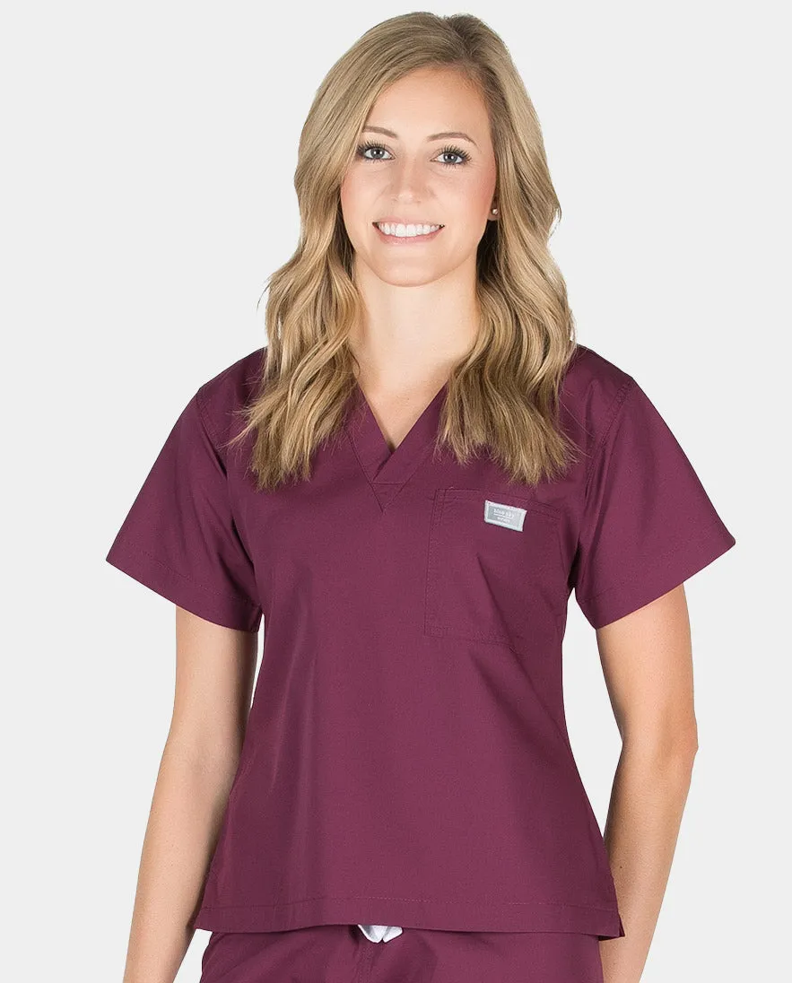 Grey Label Simple Scrub Tops