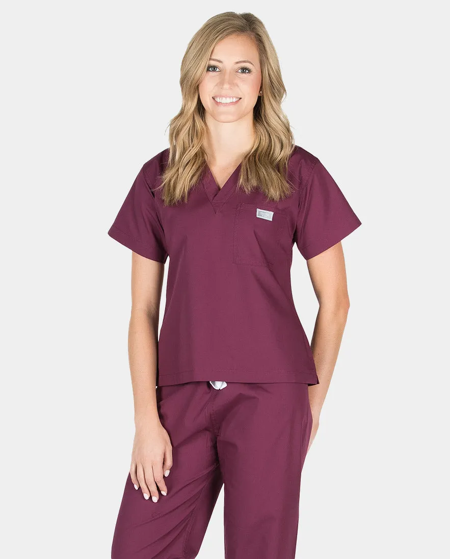 Grey Label Simple Scrub Tops