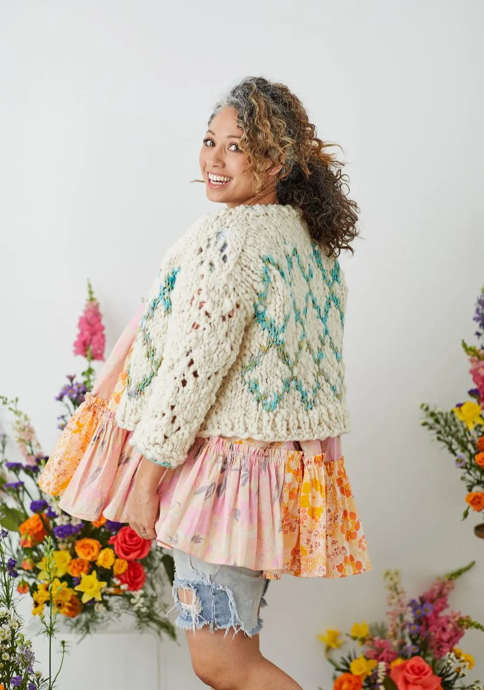 High Fives Cardi Pattern