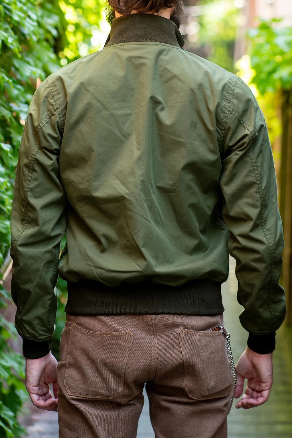 Iron Heart IHJ-130-OLV-NP Reversible Tanker Jacket - Olive (No Patch)