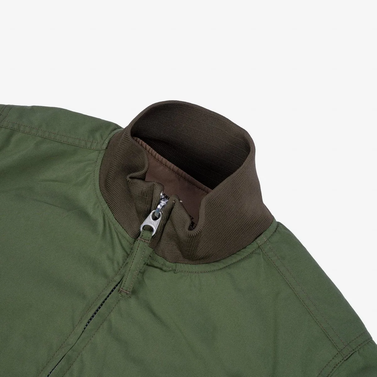 Iron Heart IHJ-130-OLV-NP Reversible Tanker Jacket - Olive (No Patch)