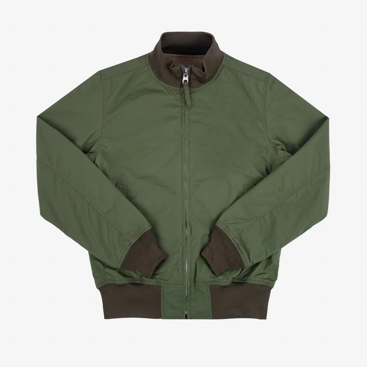 Iron Heart IHJ-130-OLV-NP Reversible Tanker Jacket - Olive (No Patch)