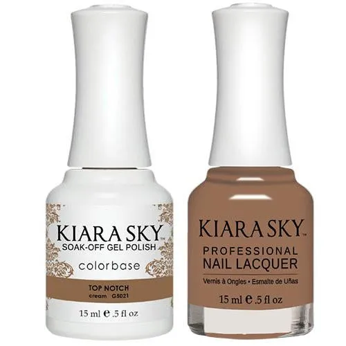 Kiara Sky All-in-One Gel   Polish Duo - 5021 Top Notch