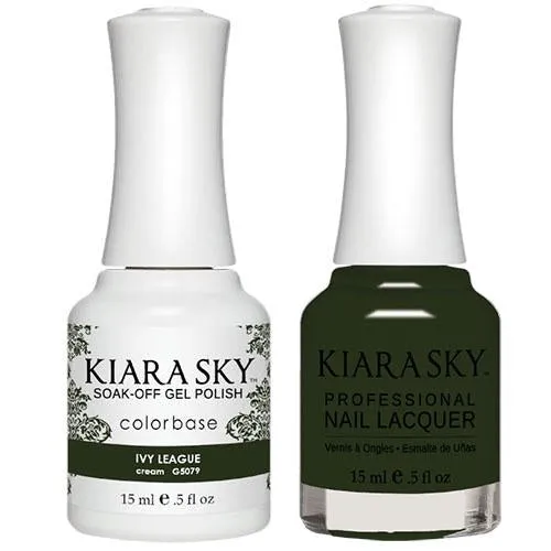 Kiara Sky All-in-One Gel   Polish Duo - 5079 Ivy League