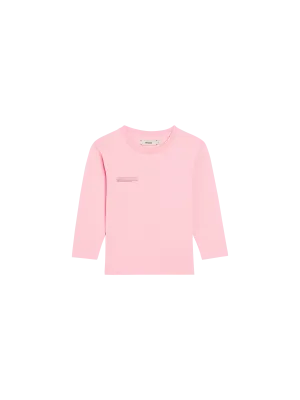 Kids' 365 Long Sleeve T-shirt—sakura pink