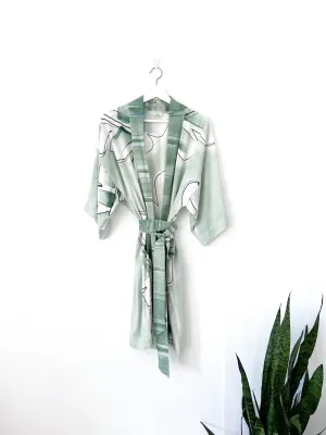 Kimono Robe | Sage Green