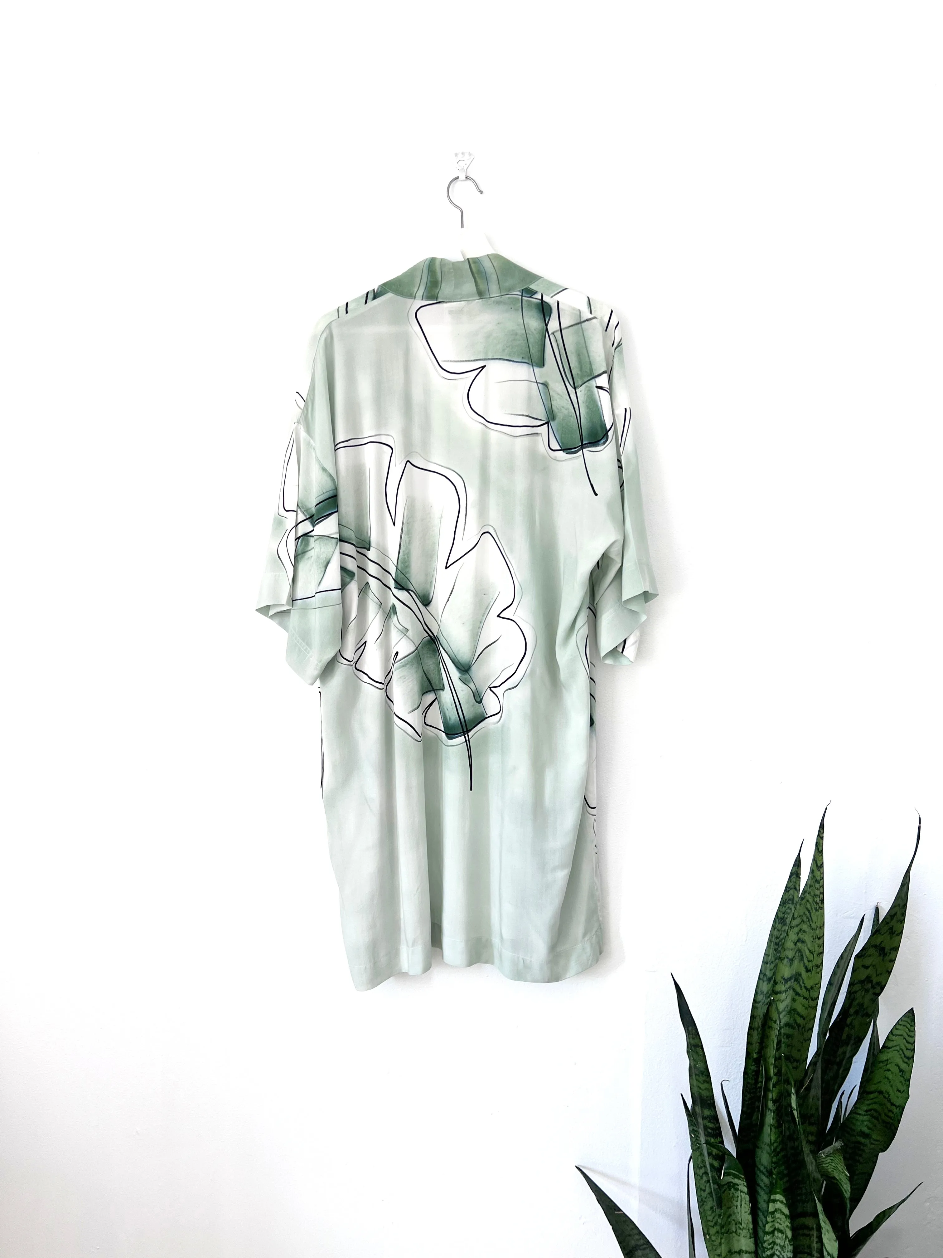 Kimono Robe | Sage Green