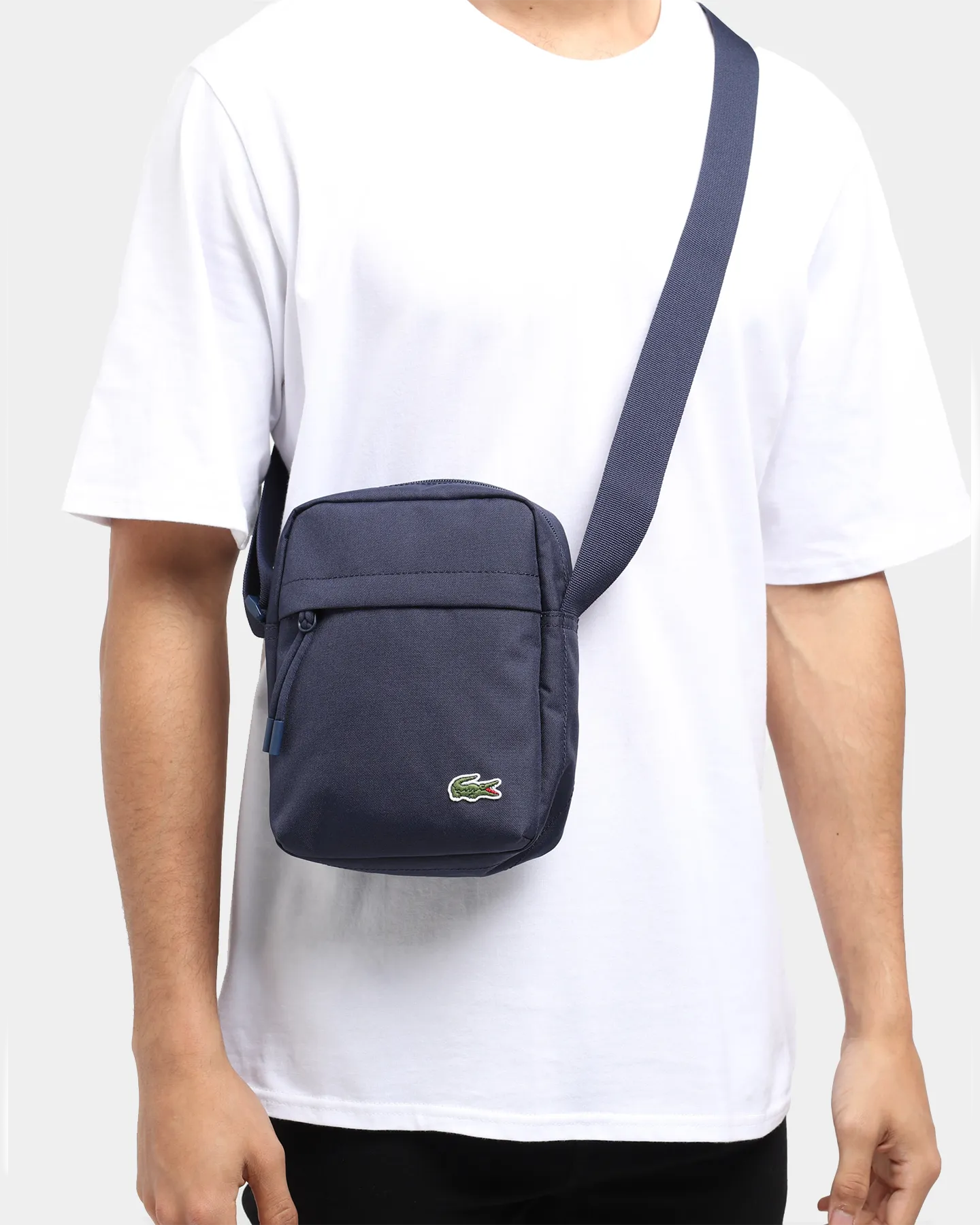 Lacoste Neocroc Vertical Camera Bag Peacoat