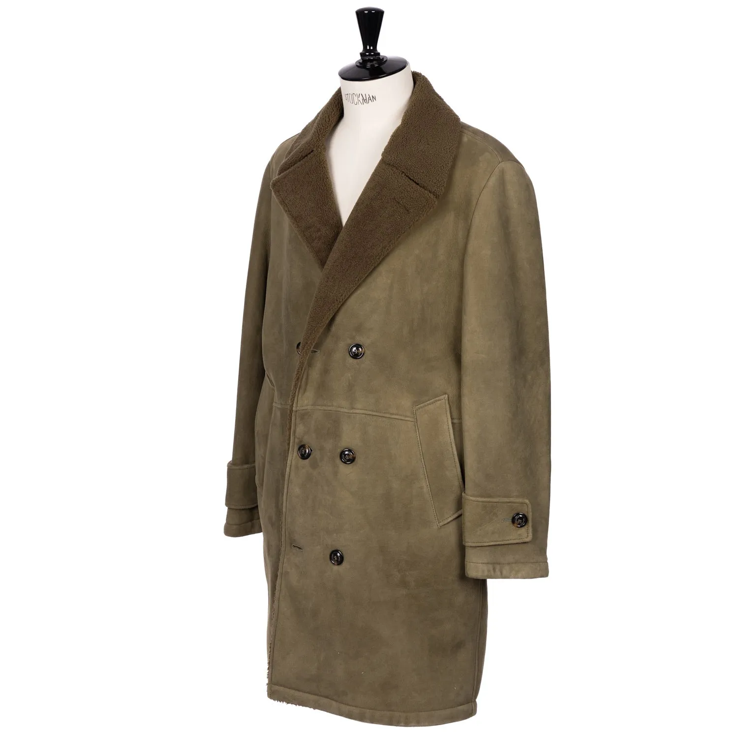 Ledermantel "Valstar Charles Coat" aus Lammleder - Curley-Lammfell