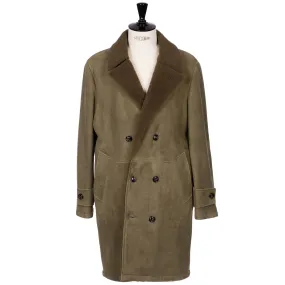 Ledermantel "Valstar Charles Coat" aus Lammleder - Curley-Lammfell