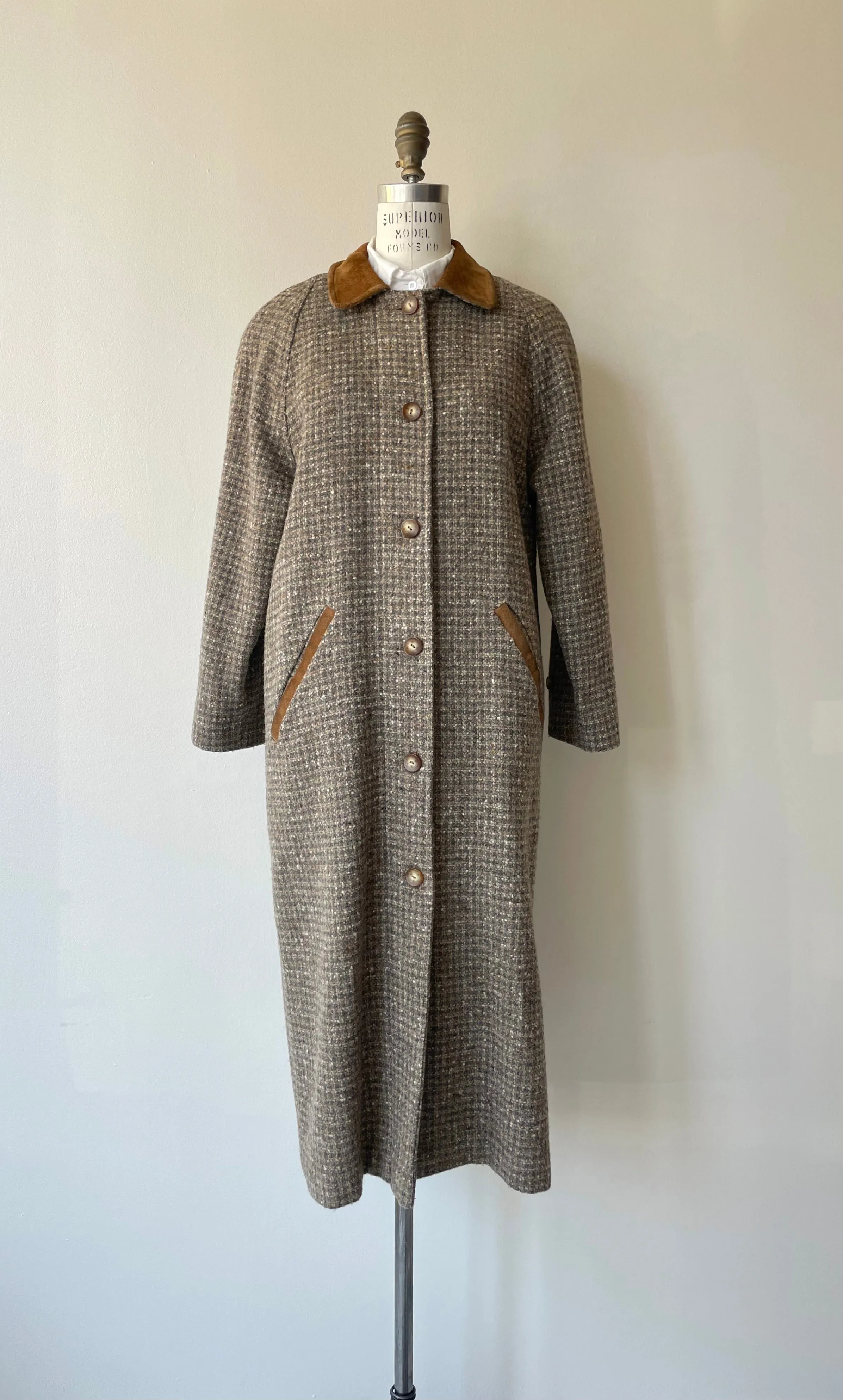 L.L. Bean Tweed Coat | 1980s