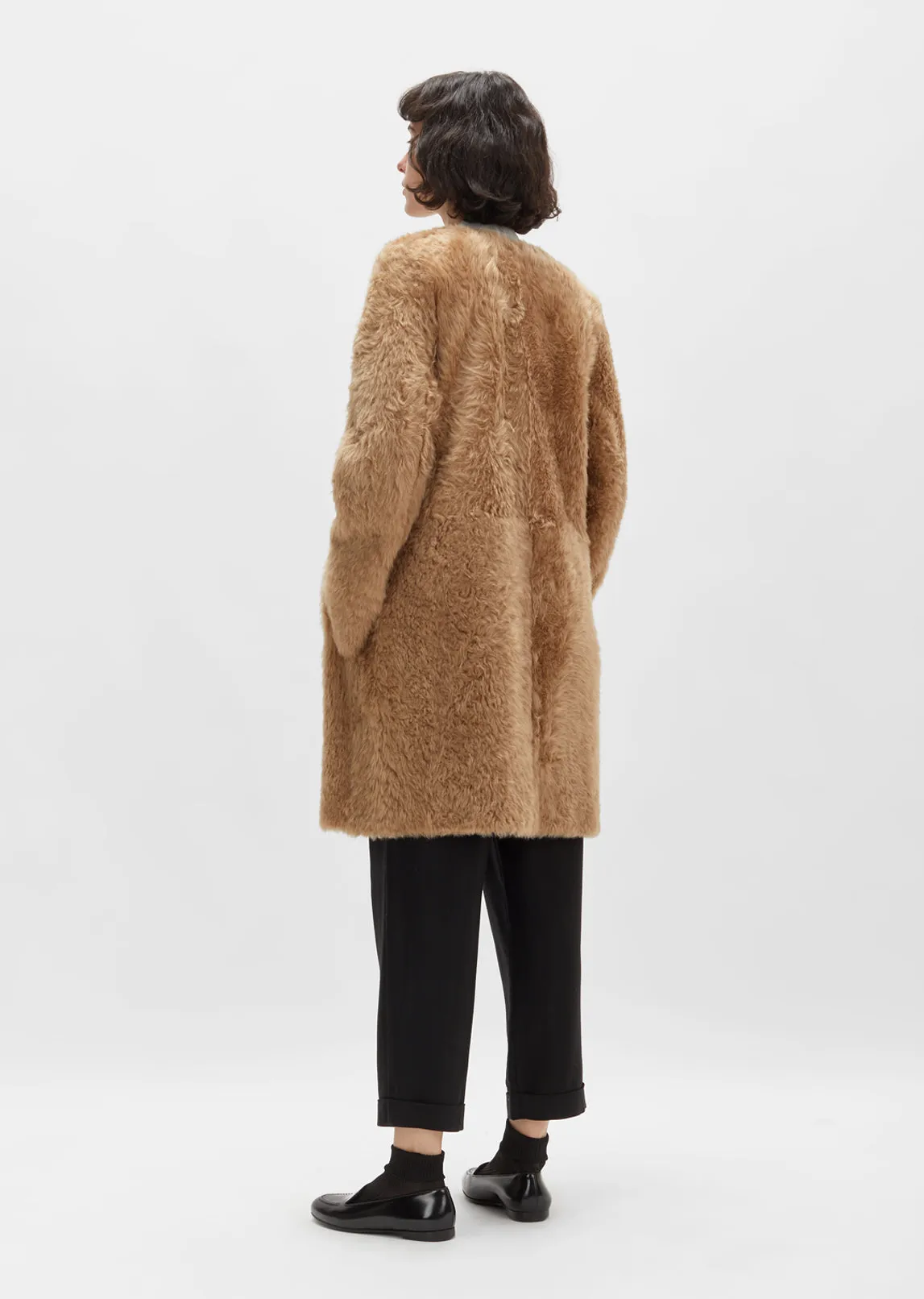 Long Shearling Coat