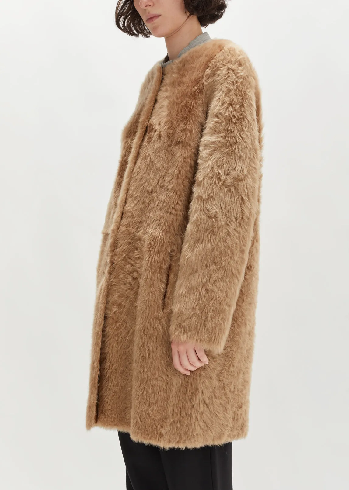 Long Shearling Coat