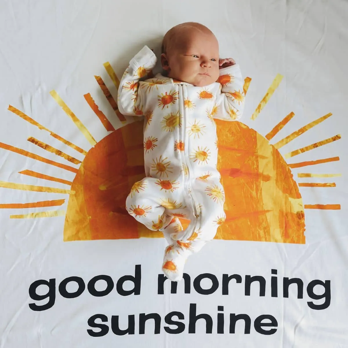 L'ovedbaby x The Very Hungry Caterpillar Organic Blanket - Sunny Day