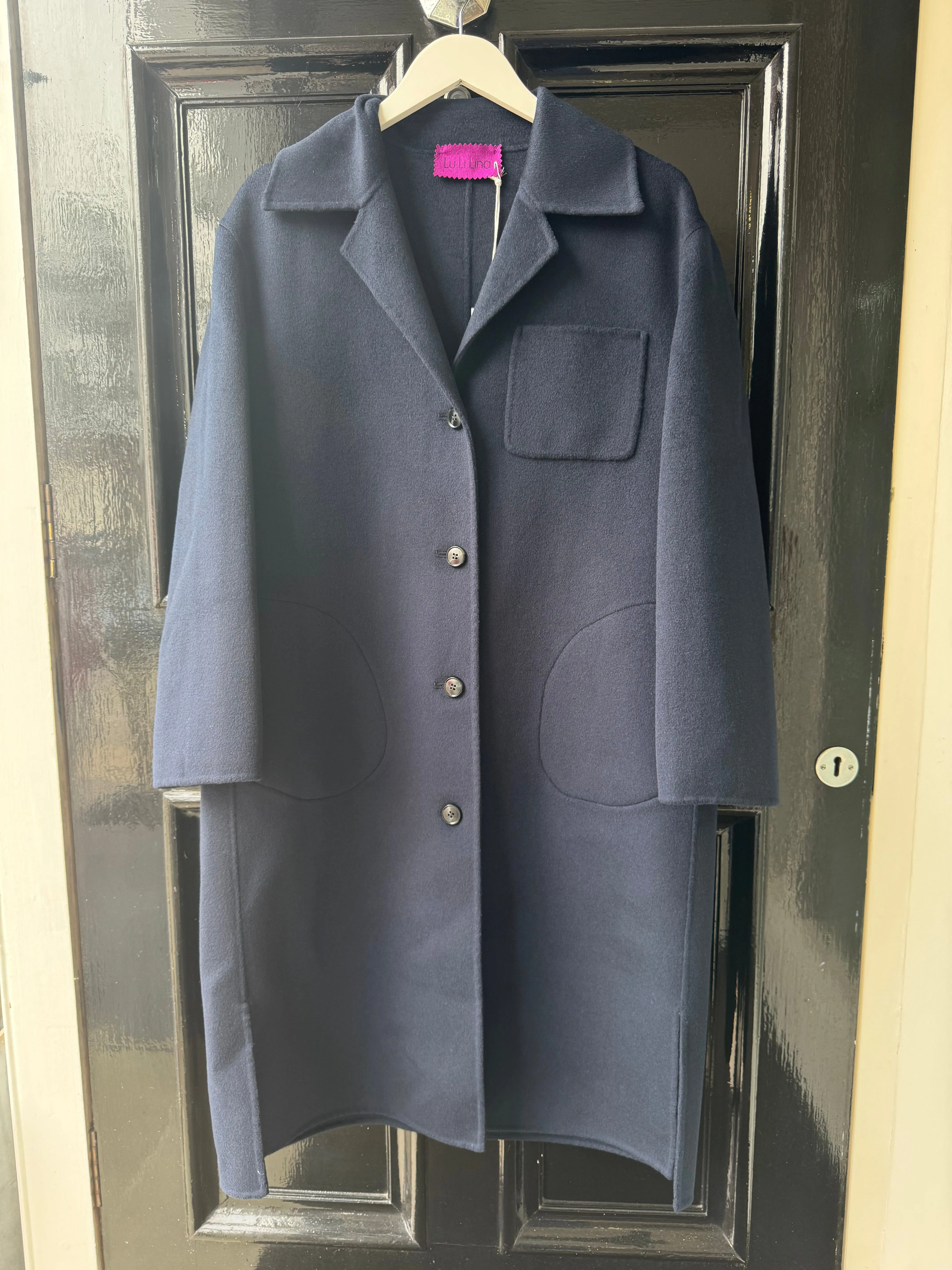 Lu Li Lina Navy Coat