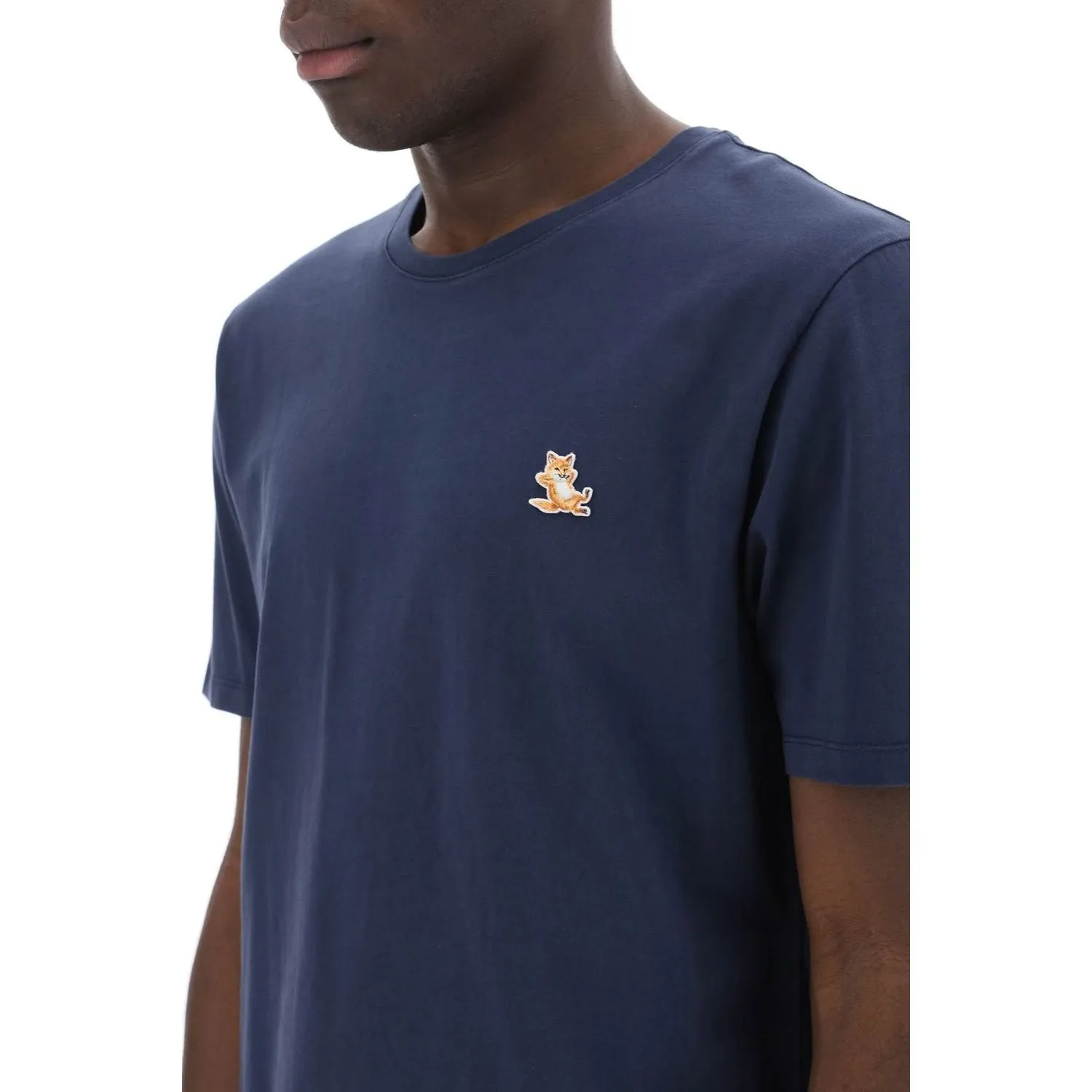 Maison Kitsune chillax fox patch t-shirt