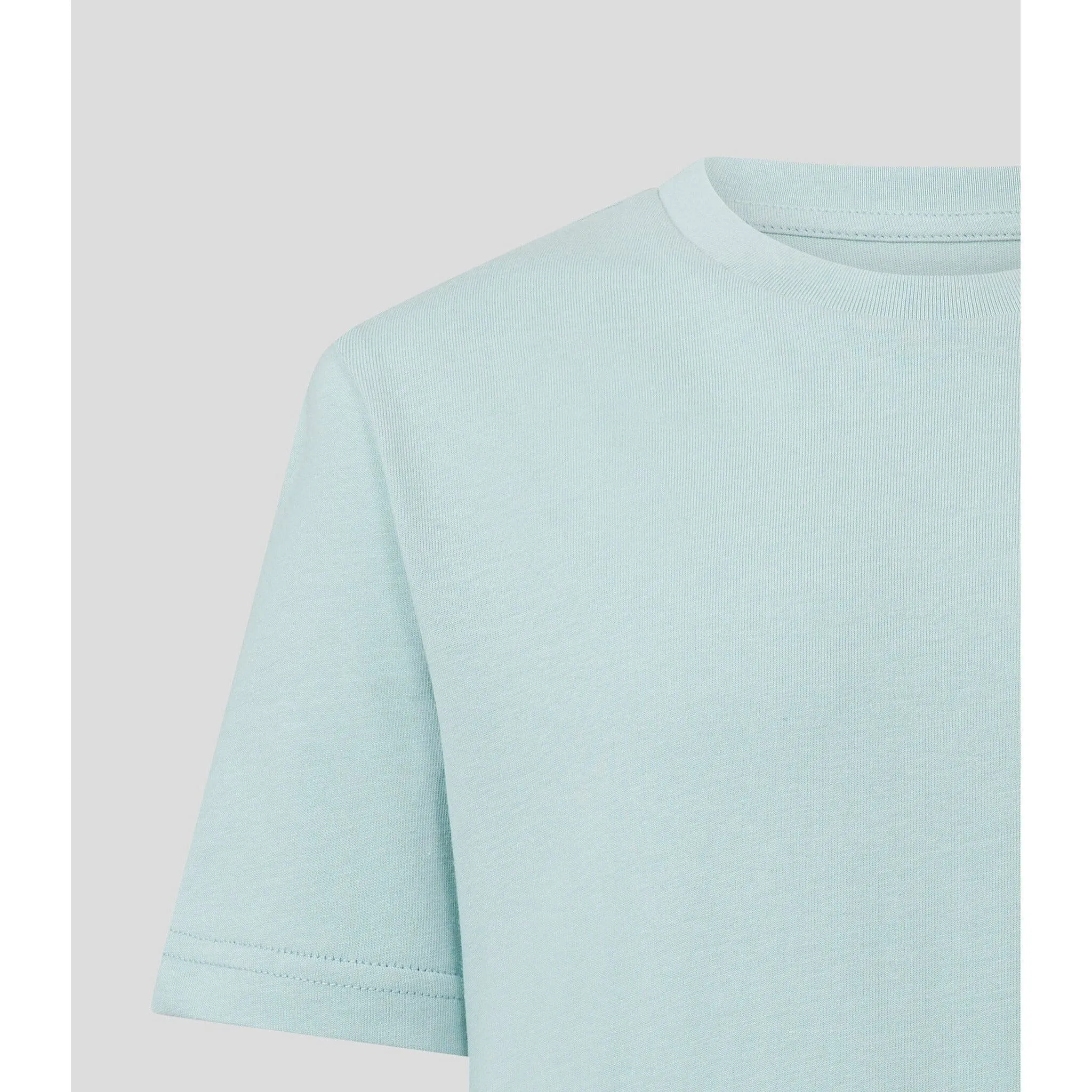 McLaren F1 Kid's Dynamic T-Shirt - Cloud Blue/Papaya