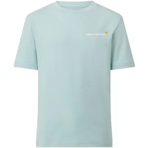 McLaren F1 Kid's Dynamic T-Shirt - Cloud Blue/Papaya