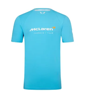 McLaren F1 Men's Lifestyle T-Shirt- Black/Dark Gray/Light Gray/Papaya/Blue/White