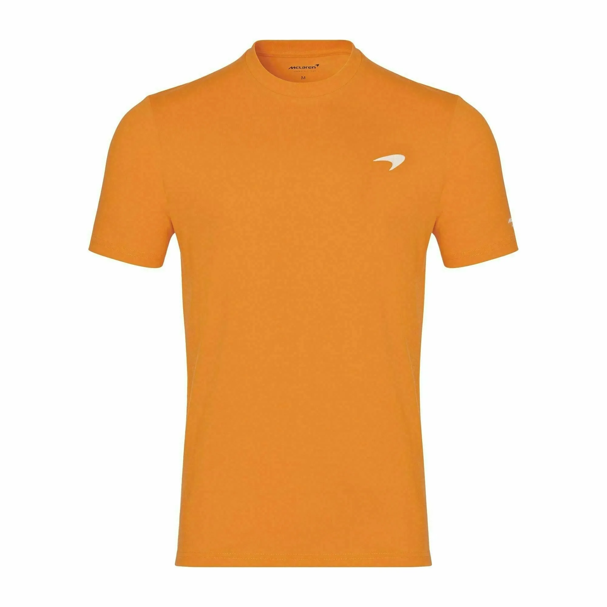 McLaren F1 Men's Small Speedmark Logo T-Shirt -Papaya/Vega Blue/Phantom