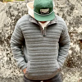 Men's Horizon Quilted Snap Pullover