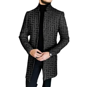 Men's Mid Length Printed Jacket 69230761L