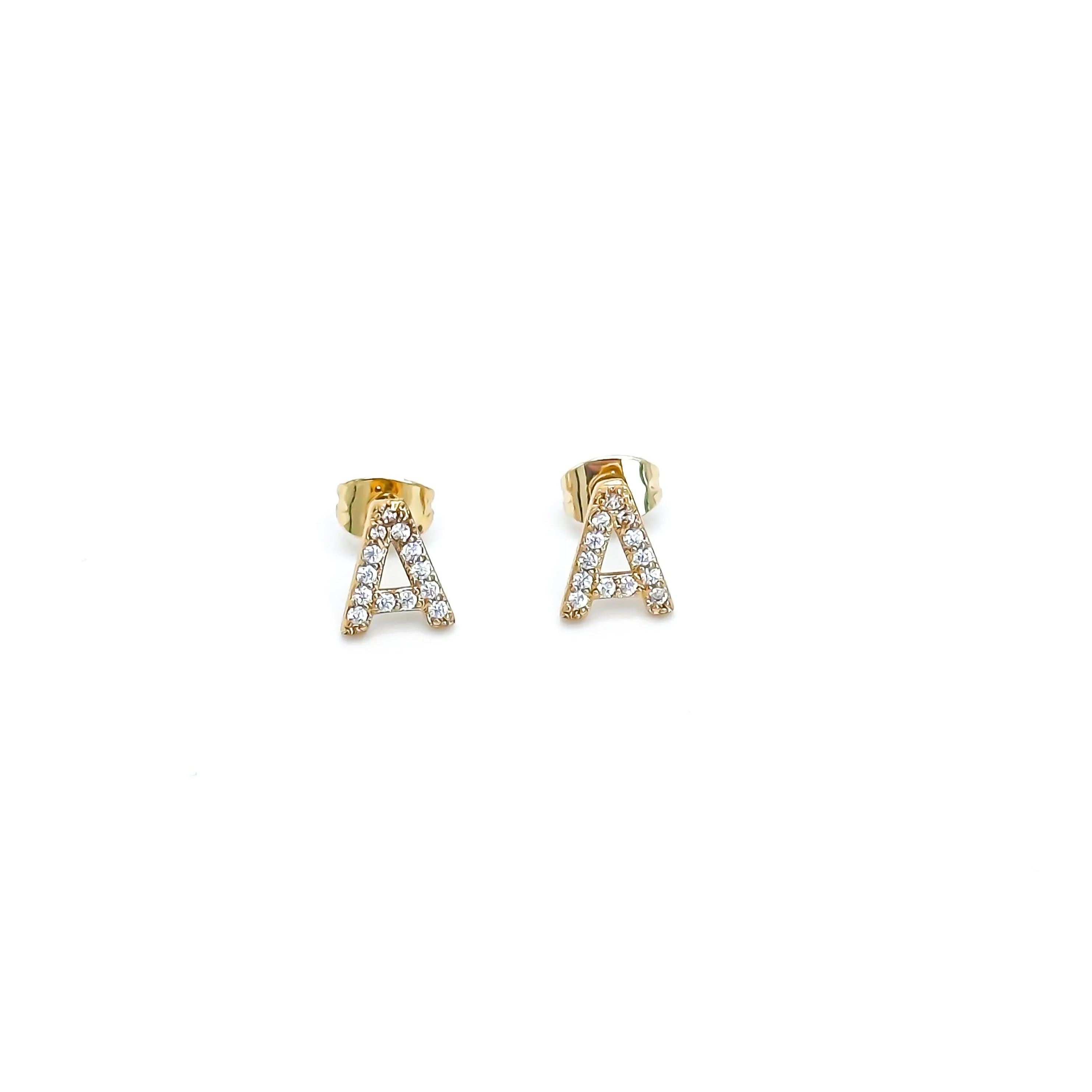 Meyer Initial Stud Earring