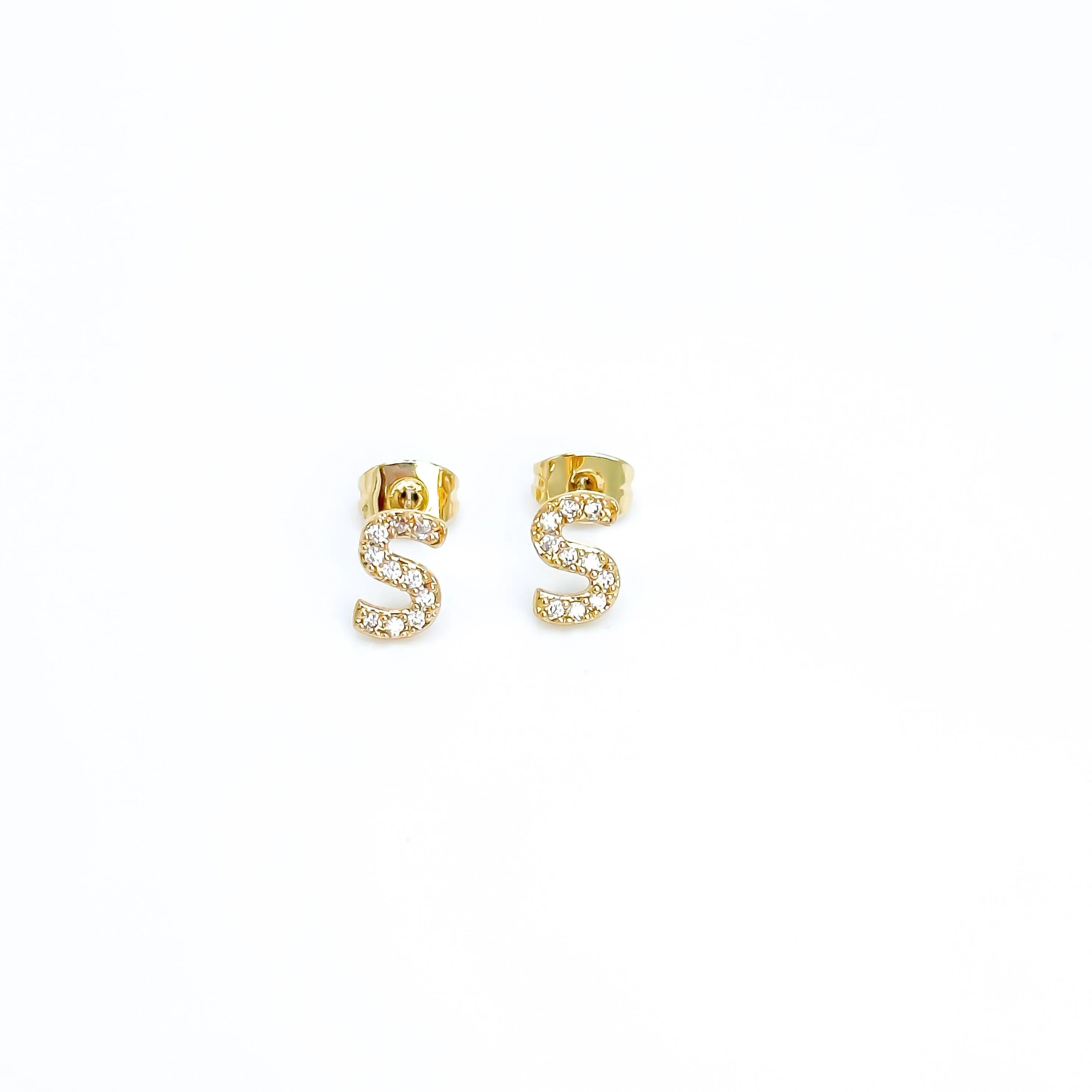 Meyer Initial Stud Earring