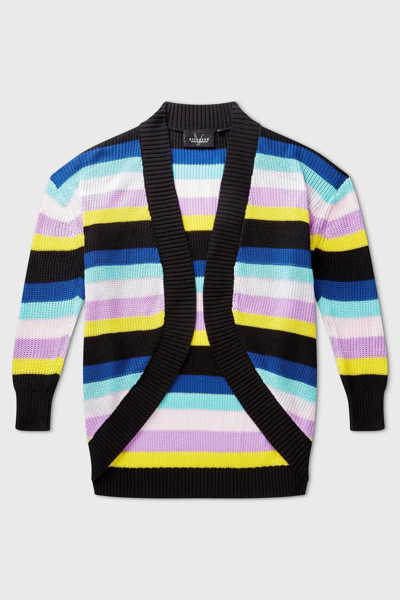 Neon Rainbow Cardigan