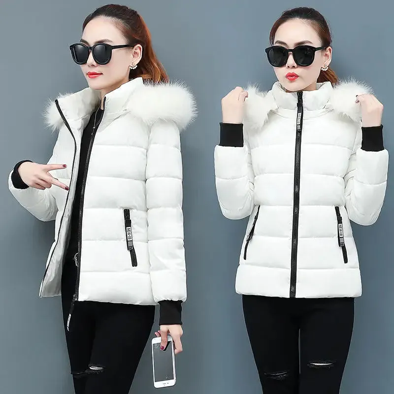 New Winter  Coat Thicken Female Jacket Warm Cotton RJ