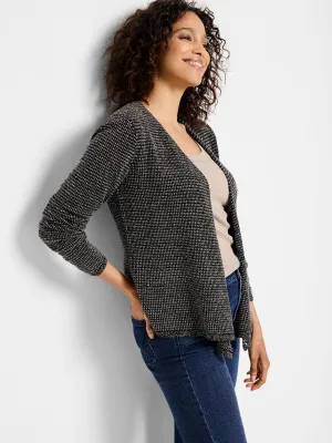 NIC ZOE F241146 Pixel Knit 4-Way Cardigan