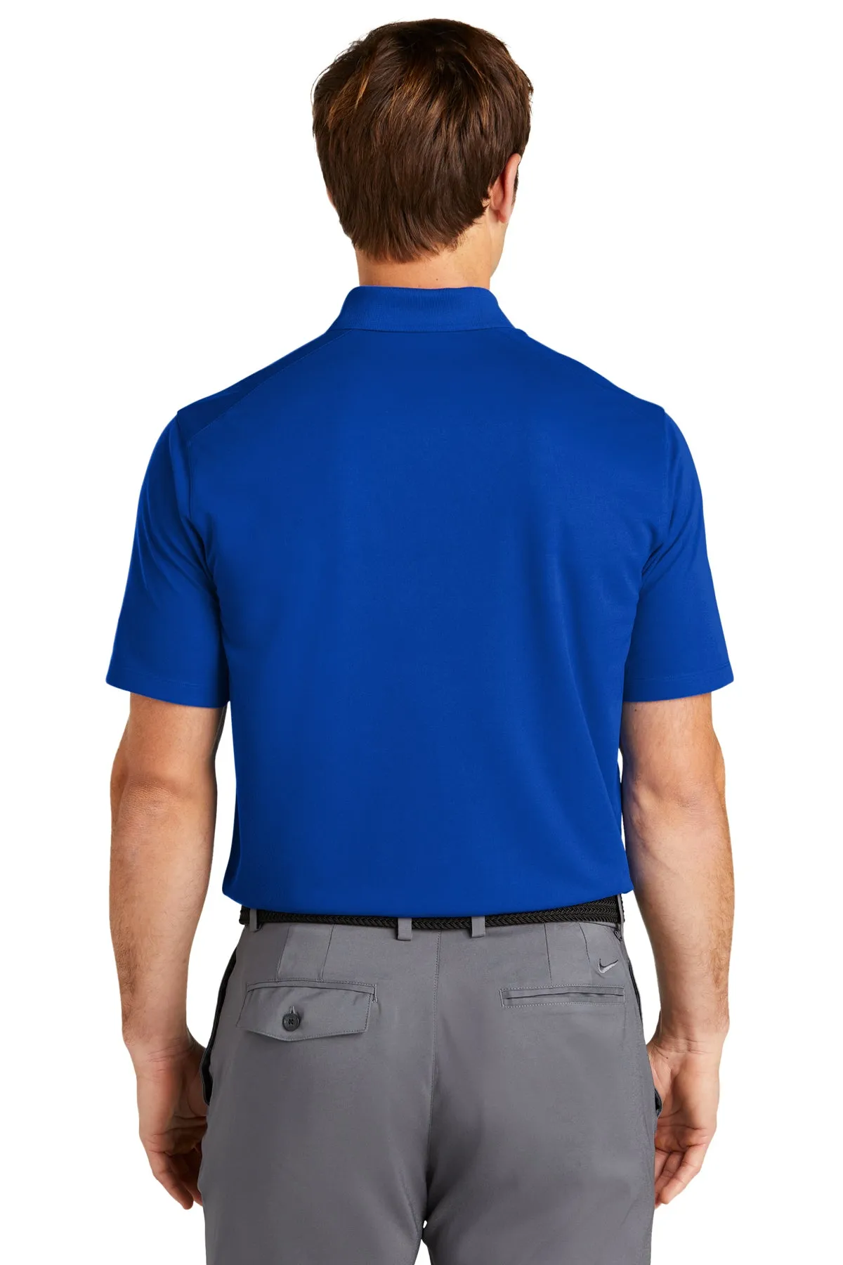 Nike Dri-FIT Micro Pique Pocket Polo, Game Royal [ME Elecmetal]