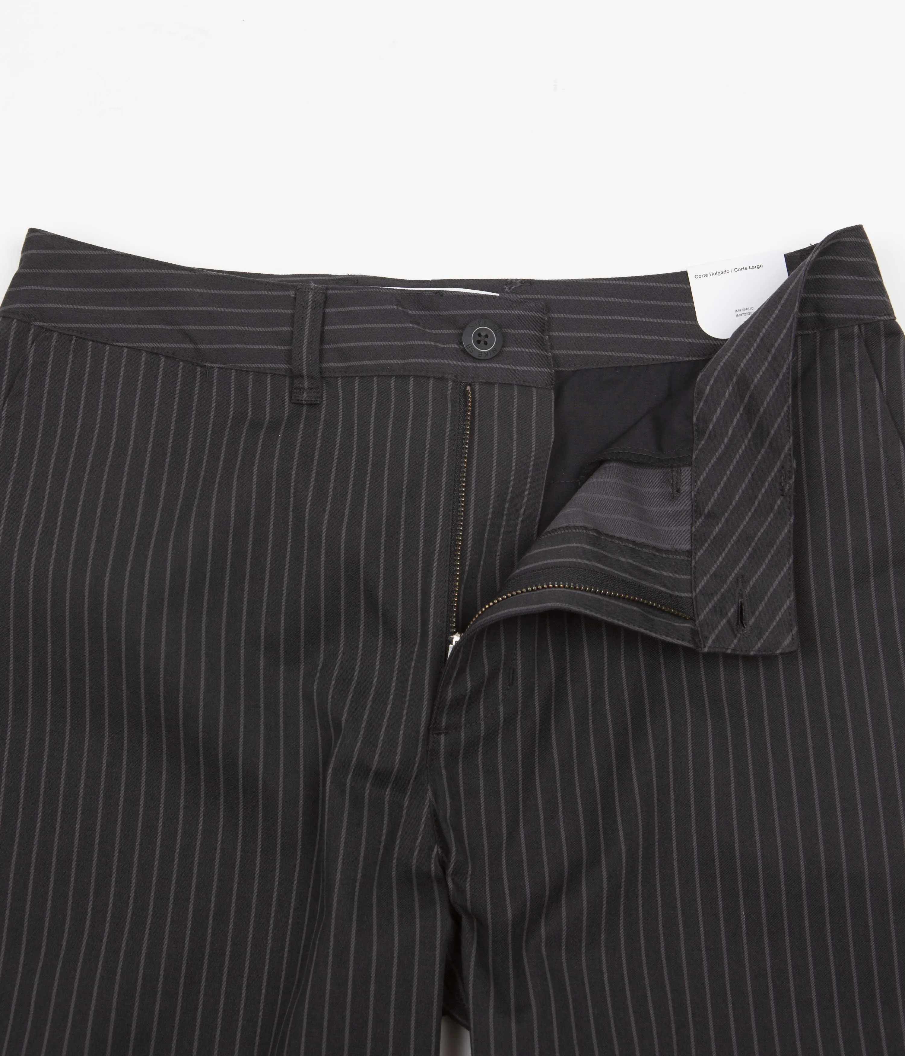 Nike SB Dri-FIT Pinstripe Chino Pants - Black