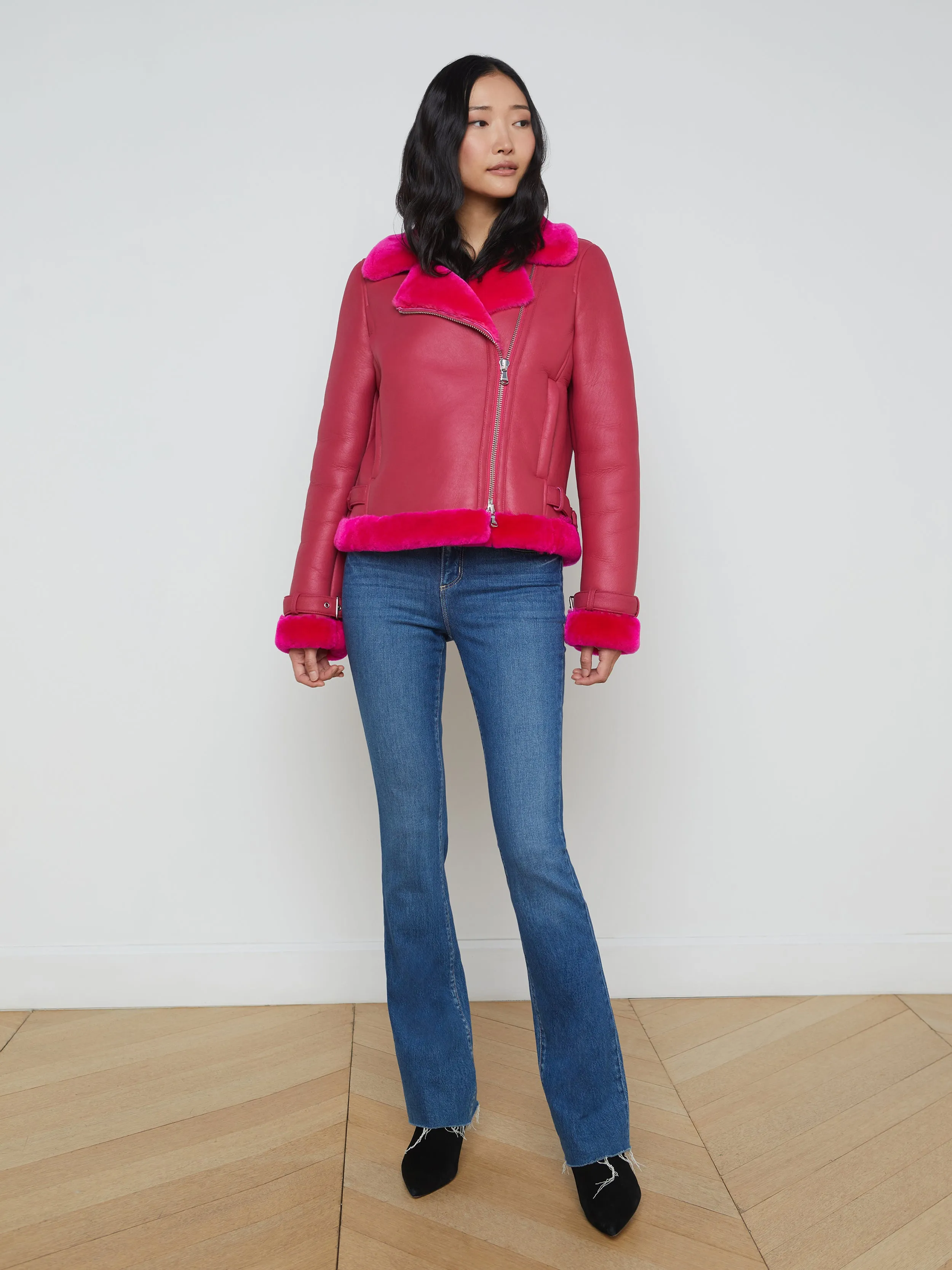 Niri Shearling Leather Jacket